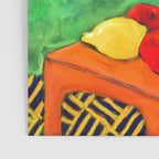 Allium on Orange Table Poster Gallery Image 3