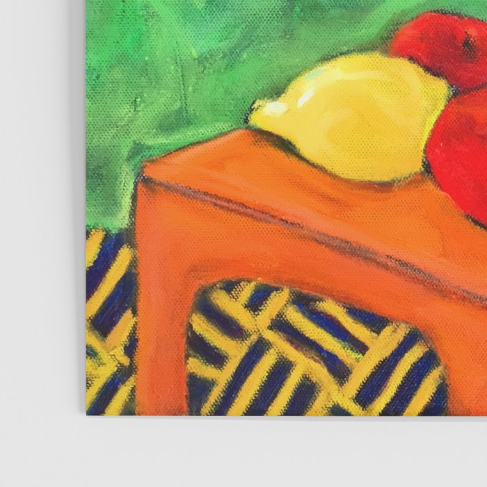 Allium on Orange Table Poster Gallery Image 3