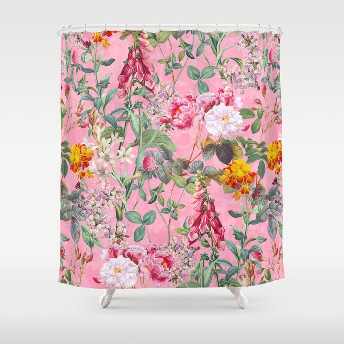 Chintzy Florals IV Shower Curtain Gallery Image 1