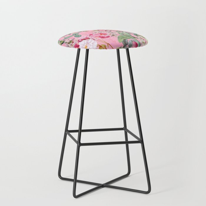 Chintzy Florals IV Stool Gallery Image 1