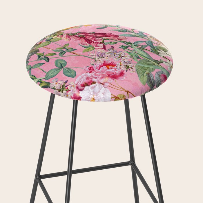 Chintzy Florals IV Stool Gallery Image 2