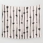 All in a bow - beige Wall Tapestry Gallery Image 4