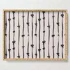 All in a bow - beige Serving Tray Gallery Image 1