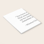 âYou have enemies? Good. Winston Churchill Notebook Gallery Image 3
