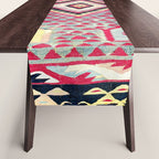 Sarkoy  Antique Bulgarian Kilim Print Table Runner Gallery Image 1