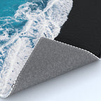 Minimalism Is Waves In Iceland  - Landscape Photography Rug Gallery Image 4