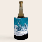 Minimalism Is Waves In Iceland  - Landscape Photography Wine Chiller Gallery Image 1