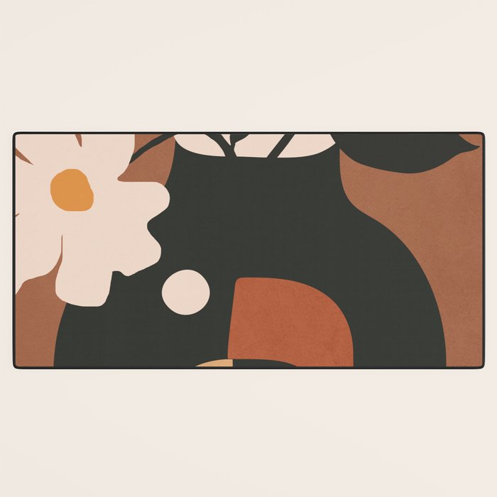 Geometric Blossom 2 Desk Mat Gallery Image 3