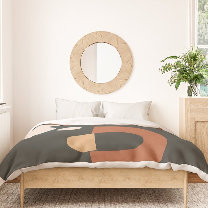 Geometric Blossom 2 Duvet Cover Gallery Image 3