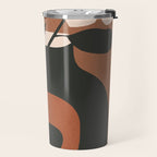 Geometric Blossom 2 Travel Mug Gallery Image 2