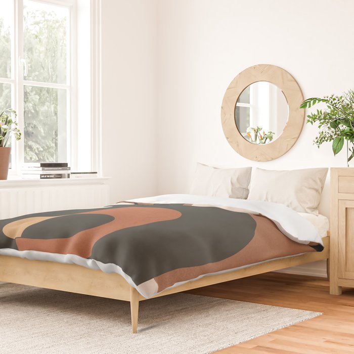 Geometric Blossom 2 Duvet Cover Gallery Image 2