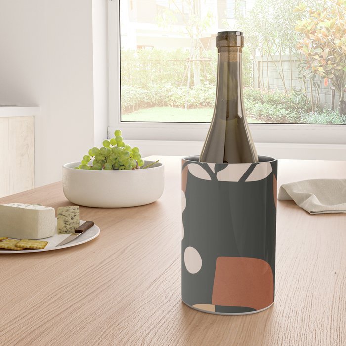 Geometric Blossom 2 Wine Chiller Gallery Image 4