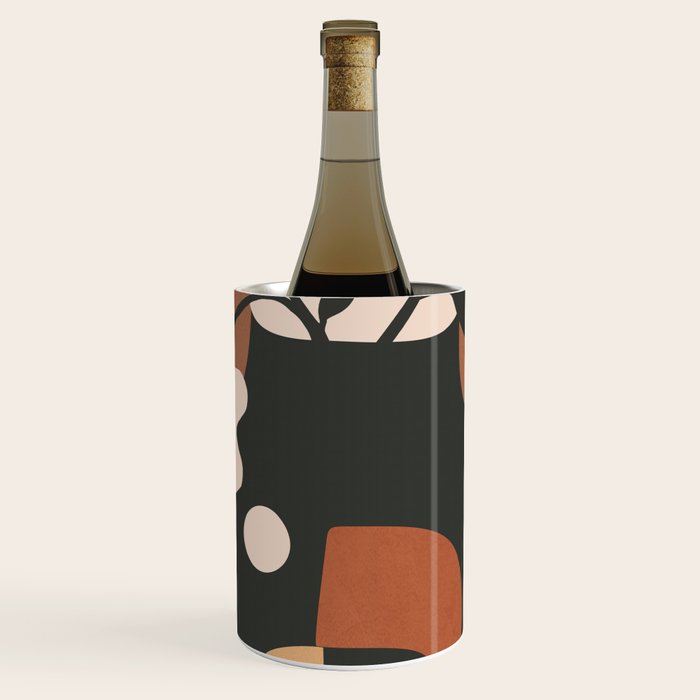 Geometric Blossom 2 Wine Chiller Gallery Image 1