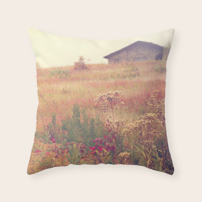 Autumn in New England Throw Pillow Gallery Image 1