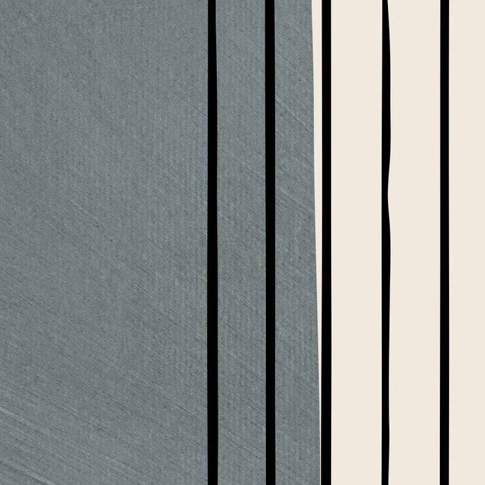 Gray and Black Minimalist Lines Coffee Mug Gallery Image 2