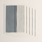Gray and Black Minimalist Lines Wrapping Paper Gallery Image 3