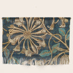 Honeysuckle (1876) by William Morris, Abstract II Antique Vintage Victorian Jugendstil Art Nouveau Wall Hanging Gallery Image 1