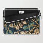 Honeysuckle (1876) by William Morris, Abstract II Antique Vintage Victorian Jugendstil Art Nouveau Laptop Sleeve Gallery Image 2