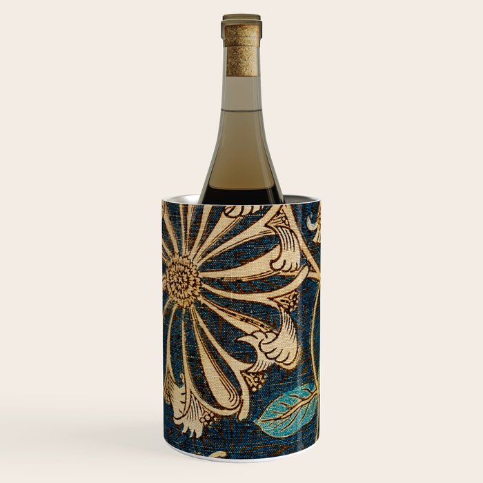 Honeysuckle (1876) by William Morris, Abstract II Antique Vintage Victorian Jugendstil Art Nouveau Wine Chiller Gallery Image 1