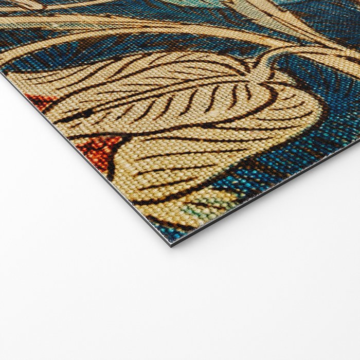 Honeysuckle (1876) by William Morris, Abstract II Antique Vintage Victorian Jugendstil Art Nouveau Welcome Mat Gallery Image 2