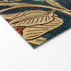 Honeysuckle (1876) by William Morris, Abstract II Antique Vintage Victorian Jugendstil Art Nouveau Welcome Mat Gallery Image 2