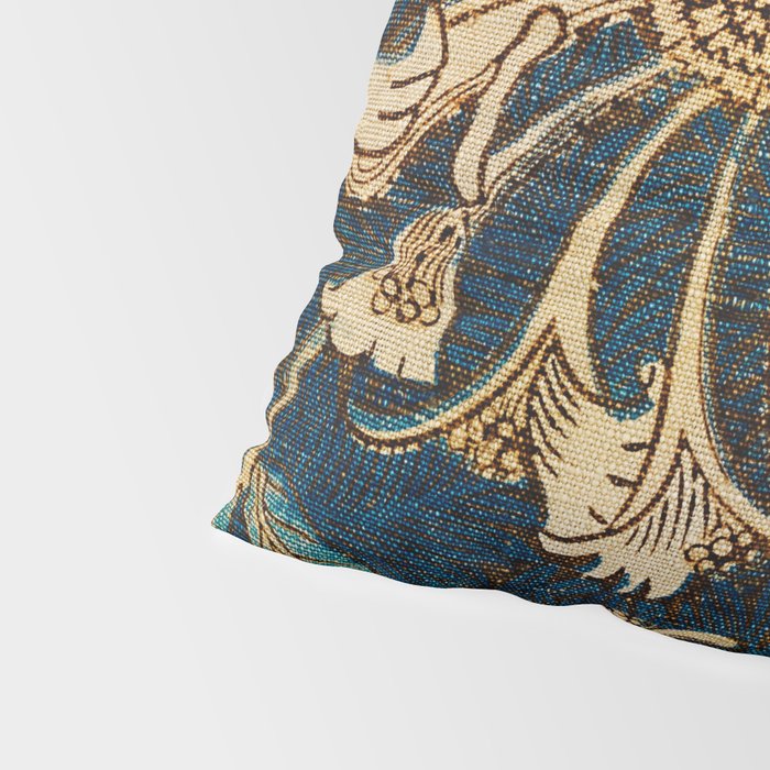Honeysuckle (1876) by William Morris, Abstract II Antique Vintage Victorian Jugendstil Art Nouveau Pillow Sham Gallery Image 4