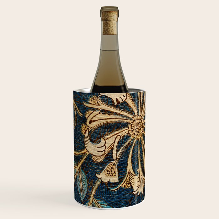 Honeysuckle (1876) by William Morris, Abstract II Antique Vintage Victorian Jugendstil Art Nouveau Wine Chiller Gallery Image 2