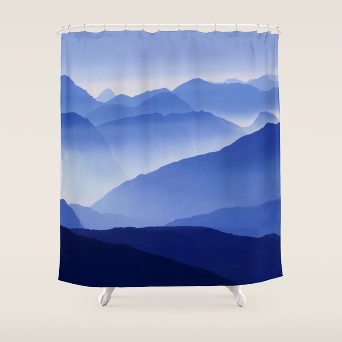 Mountains 12 Shower Curtain Gallery Image 1