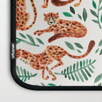Cheetah Collection â Orange & Green Palette Laptop Sleeve Gallery Image 3