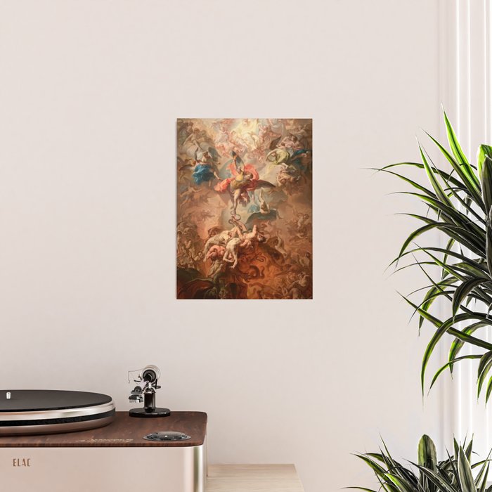 Fall of the Rebel Angels Renaissance Painting Poster Gallery Image 2