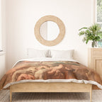 Fall of the Rebel Angels Renaissance Painting Duvet Cover Gallery Image 3