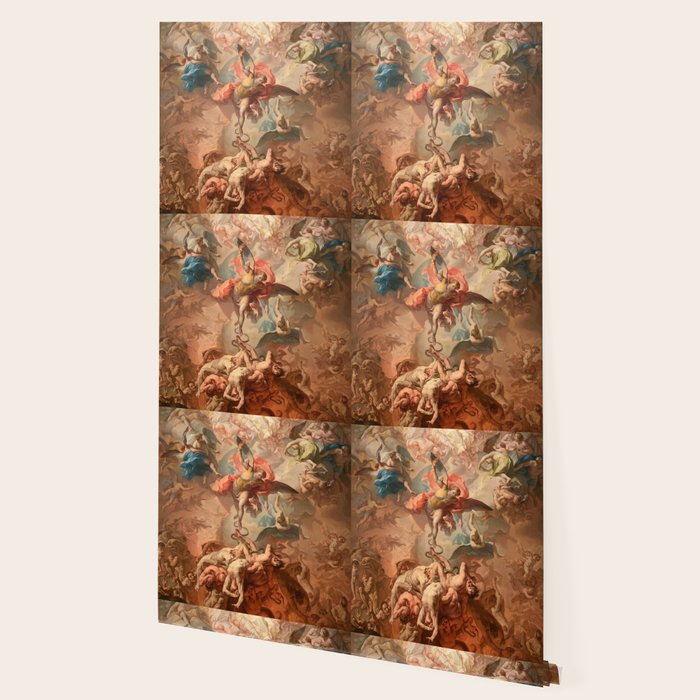 Fall of the Rebel Angels Renaissance Painting Wallpaper Gallery Image 2