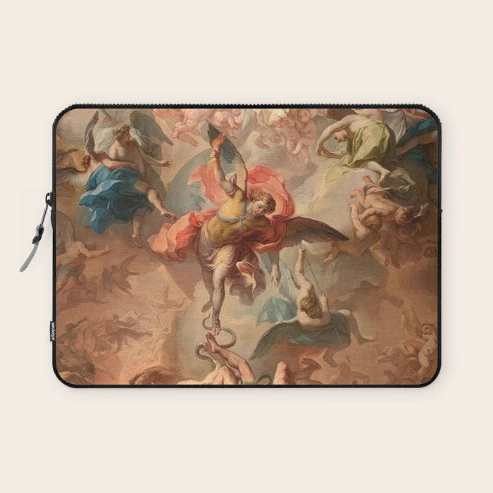 Fall of the Rebel Angels Renaissance Painting Laptop Sleeve Gallery Image 1