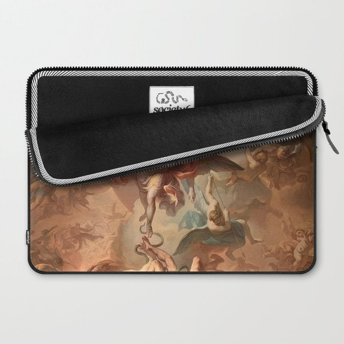 Fall of the Rebel Angels Renaissance Painting Laptop Sleeve Gallery Image 2