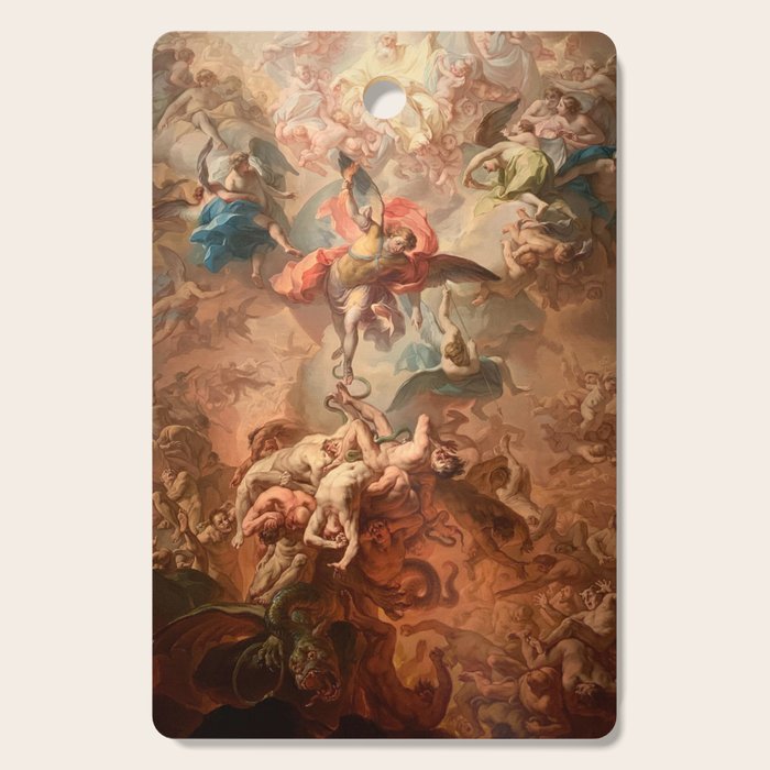Fall of the Rebel Angels Renaissance Painting Cutting Board Gallery Image 1