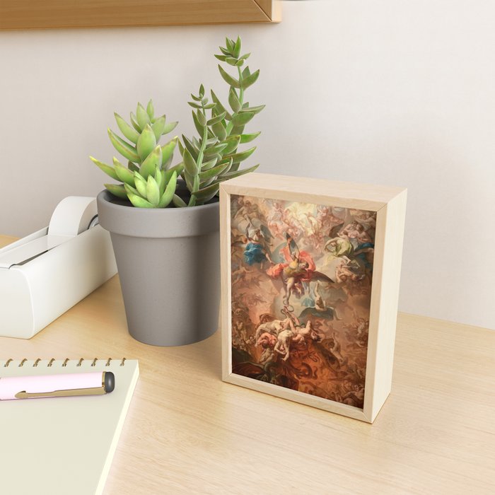 Fall of the Rebel Angels Renaissance Painting Mini Art Print Gallery Image 2