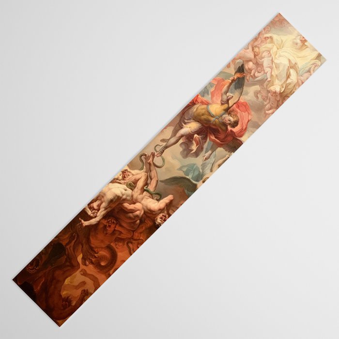 Fall of the Rebel Angels Renaissance Painting Table Runner Gallery Image 3