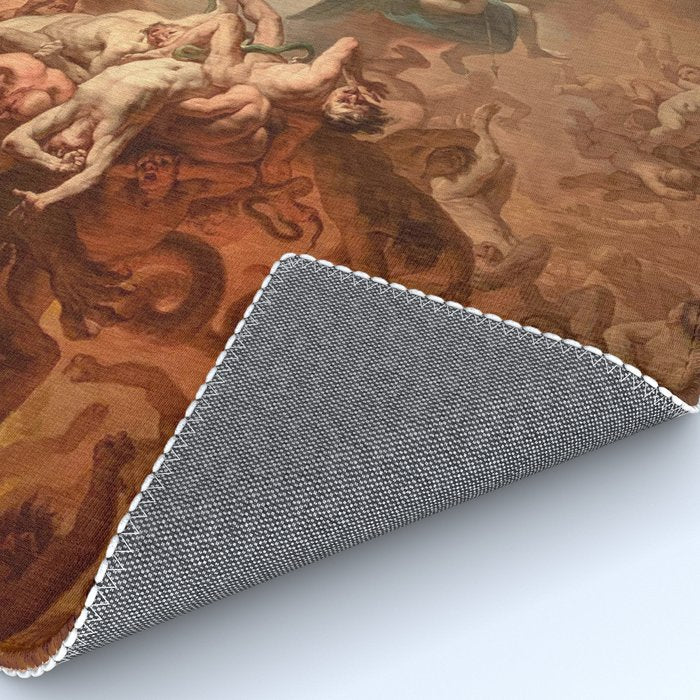 Fall of the Rebel Angels Renaissance Painting Rug Gallery Image 4