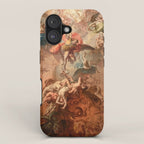 Fall of the Rebel Angels Renaissance Painting iPhone Case Gallery Image 1