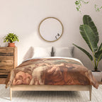Fall of the Rebel Angels Renaissance Painting Comforter Gallery Image 3