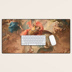 Fall of the Rebel Angels Renaissance Painting Desk Mat Gallery Image 1