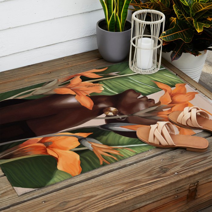Ethereal Bloom Outdoor Rug Gallery Image 2