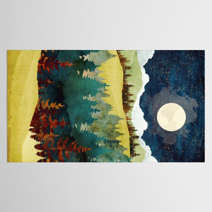 Autumn Moon Tablecloth Gallery Image 2
