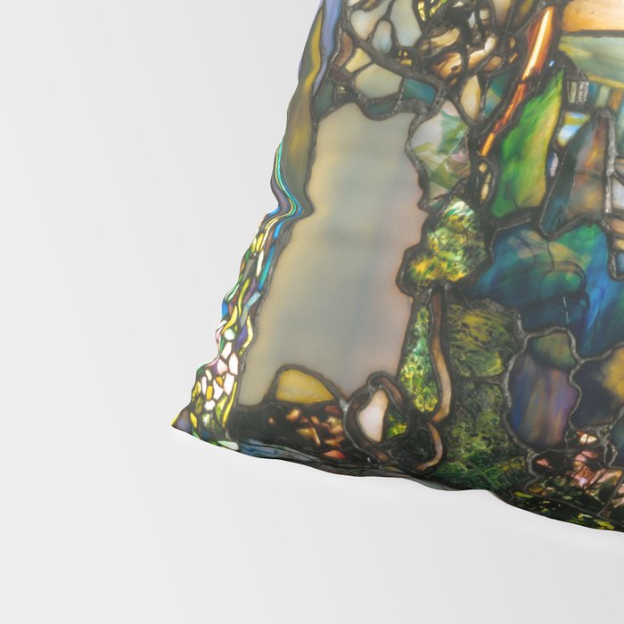 Louis Comfort Tiffany "Howell Hinds House Window" Pillow Sham Gallery Image 4