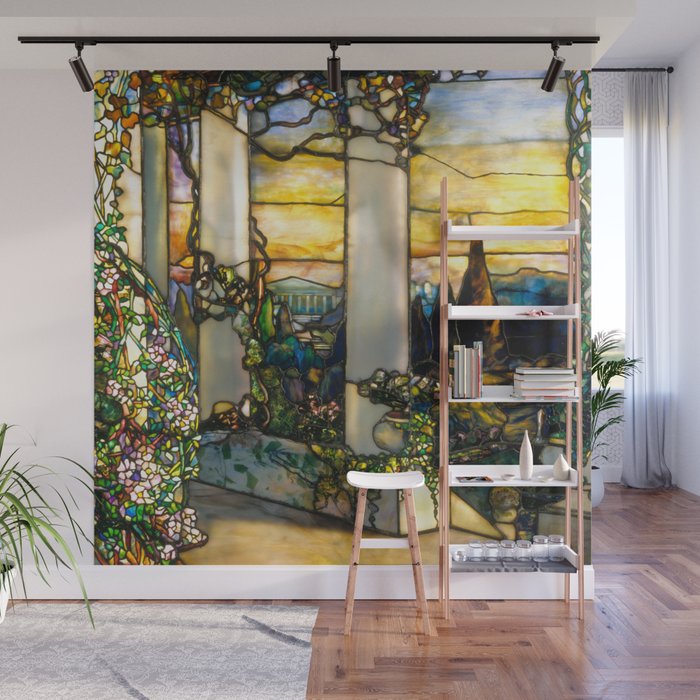 Louis Comfort Tiffany "Howell Hinds House Window" Wall Mural Gallery Image 1