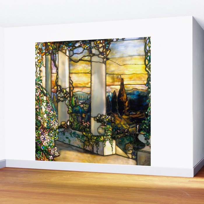 Louis Comfort Tiffany "Howell Hinds House Window" Wall Mural Gallery Image 2