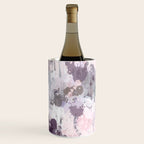 Modern Contemporary soft Pastel Pink Grey Abstract Wine Chiller Gallery Image 2