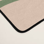 Big Daisy - Groovy Flower Green, Off-white and Blue Desk Mat Gallery Image 4