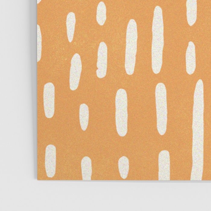 minimalist series: scandi lines, orange Poster Gallery Image 3