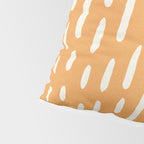 minimalist series: scandi lines, orange Pillow Sham Gallery Image 4